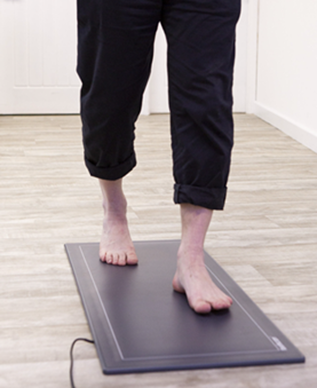 3D foot scan for customised orthotics at Relive Physiotherapy Chester