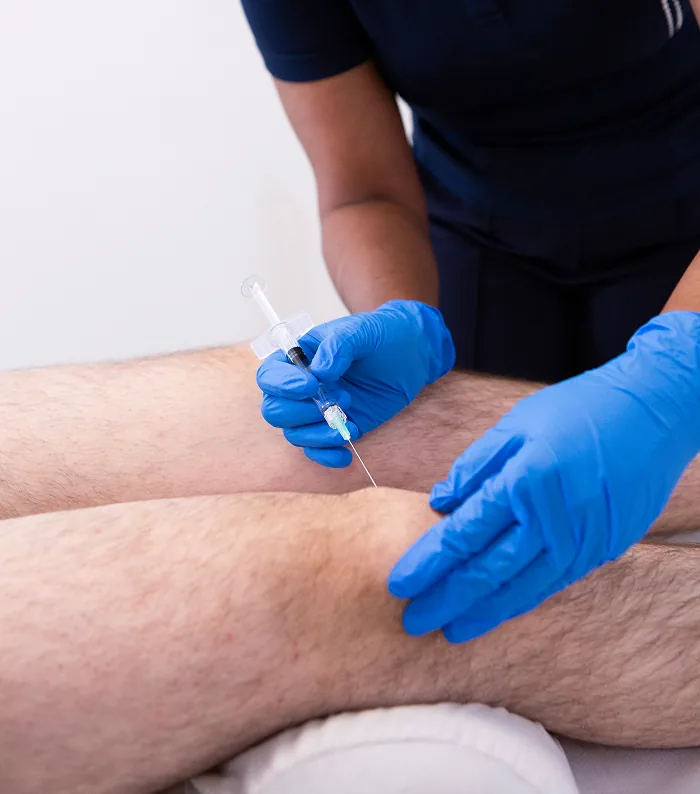 Ultrasound guided injection therapy for joint pain